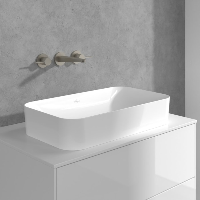 Villeroy & Boch Conum Dreiloch-Waschtischarmatur ohne Ablaufgarnitur