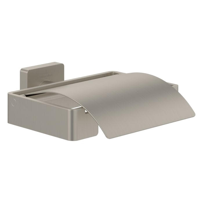 Villeroy & Boch Elements - Striking Toilettenpapierhalter mit Deckel