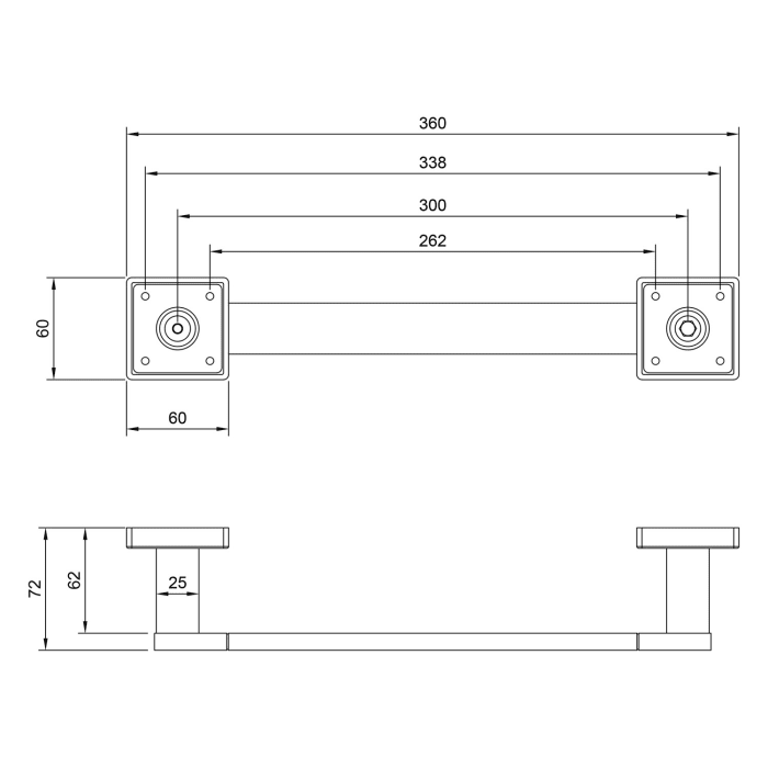 Villeroy & Boch Elements - Striking Haltegriff