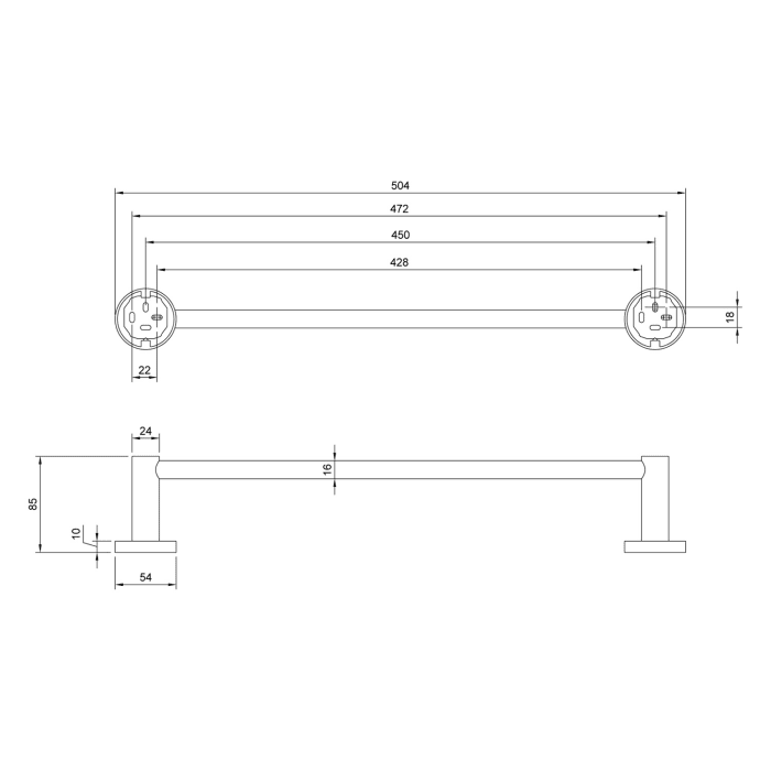 Villeroy & Boch Elements - Tender Handtuchhalter