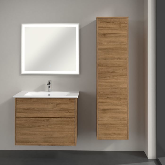 Villeroy & Boch Finero Hochschrank 40,4 x 154,6 cm mit 1 Tür, Anschlag rechts