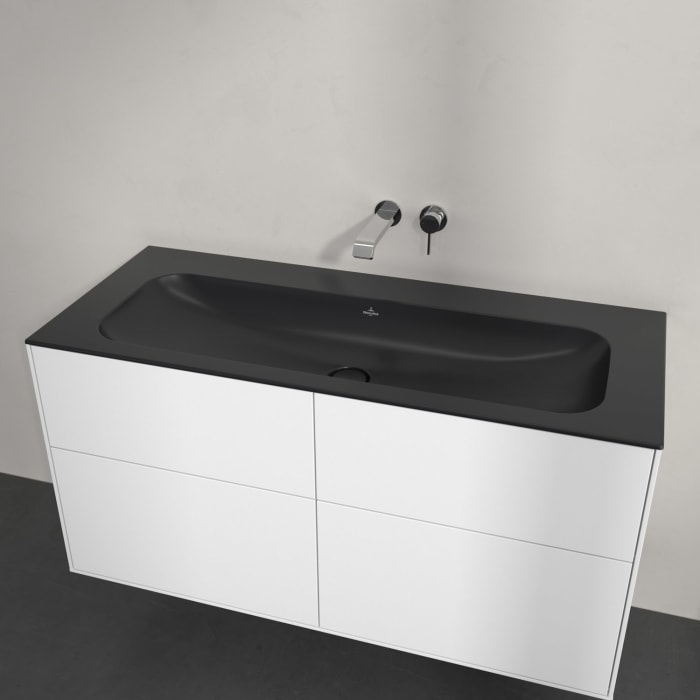 Villeroy & Boch Finion Schrankwaschtisch 120 cm ohne Hahnloch, ohne Überlauf