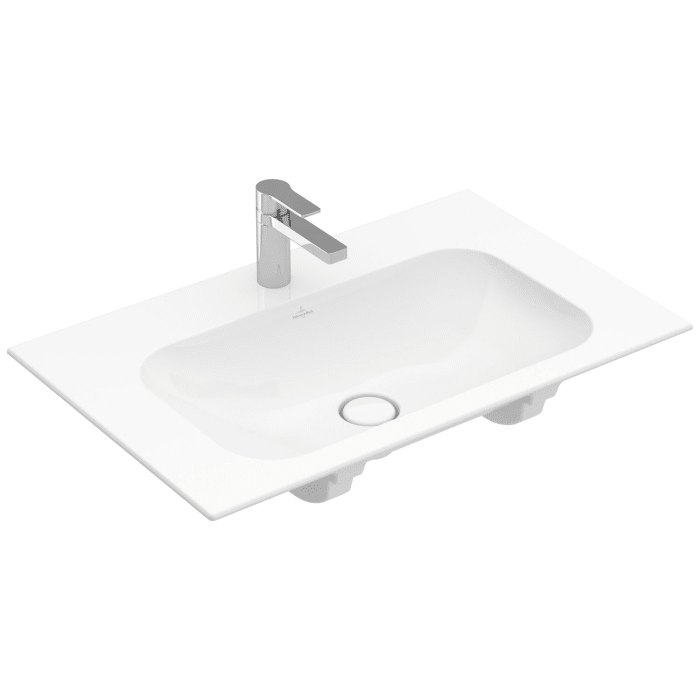 Villeroy & Boch Finion Waschtisch-Kombination 80 cm mit 2 Auszügen und Spiegel Finion