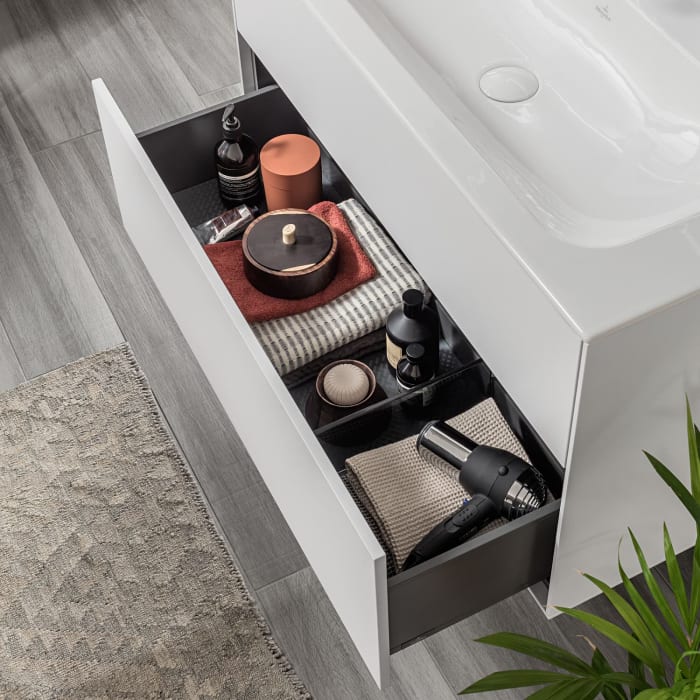 Villeroy & Boch Finion Waschtisch-Kombination 100 cm mit 2 Auszügen und Spiegel Finion