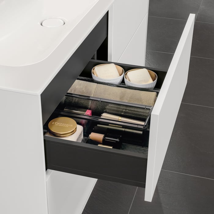 Villeroy & Boch Finion Waschtisch-Kombination 120 cm mit 4 Auszügen und Spiegel Finion