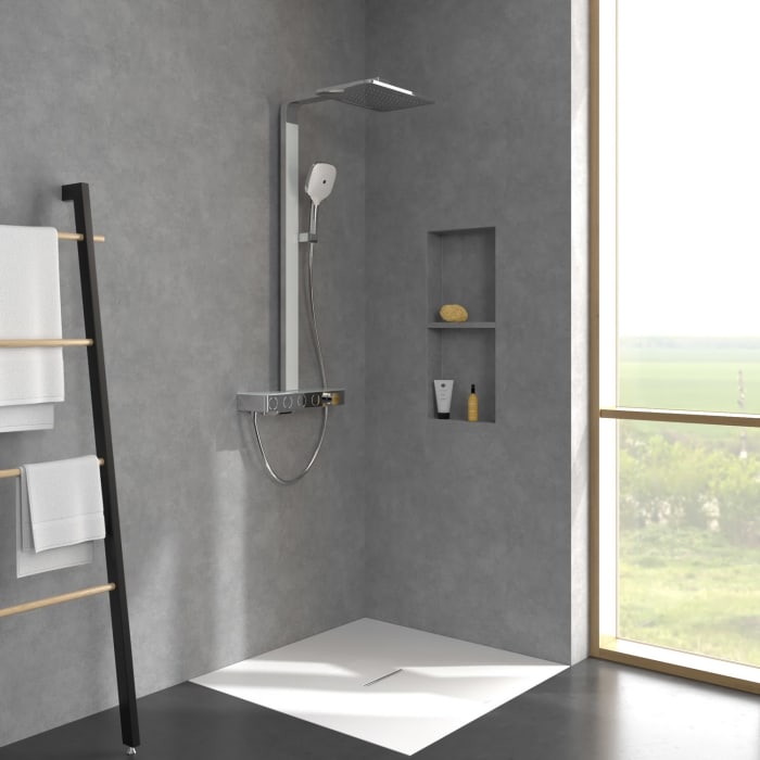 Villeroy & Boch Infinity Showers Duschsystem mit 4 Funktionen für Wandmontage