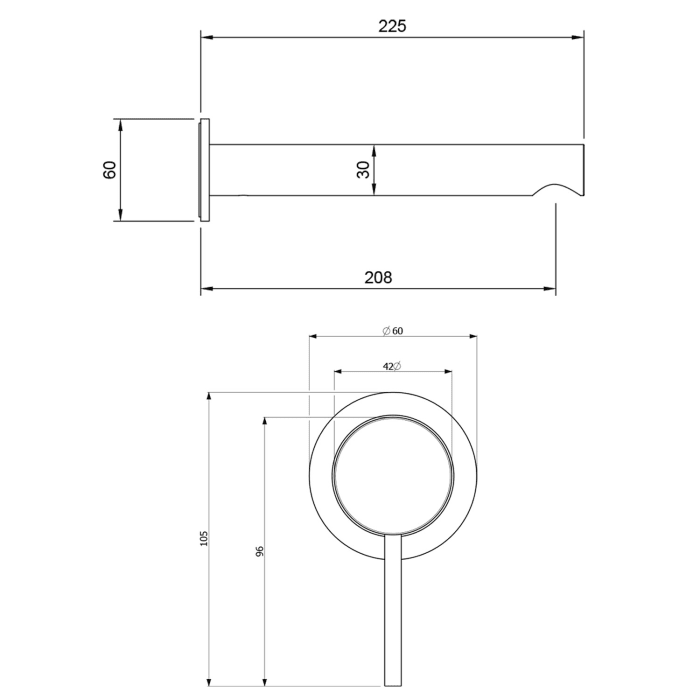 Villeroy & Boch Loop & Friends Einhebel-Waschtischauslauf-Set