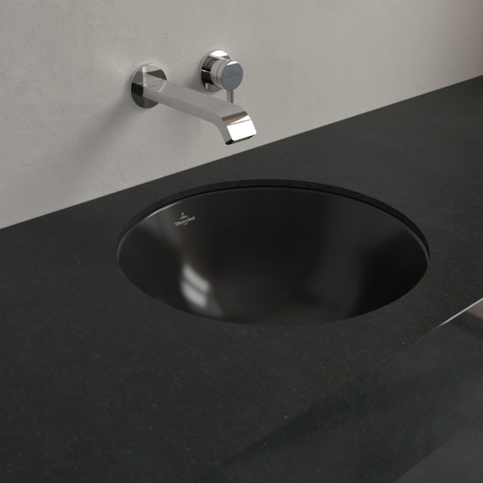 Villeroy & Boch Loop & Friends Unterbauwaschbecken Ø 38 cm, mit Überlauf