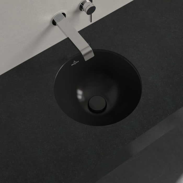 Villeroy & Boch Loop & Friends Unterbauwaschbecken Ø 33 cm, ohne Überlauf