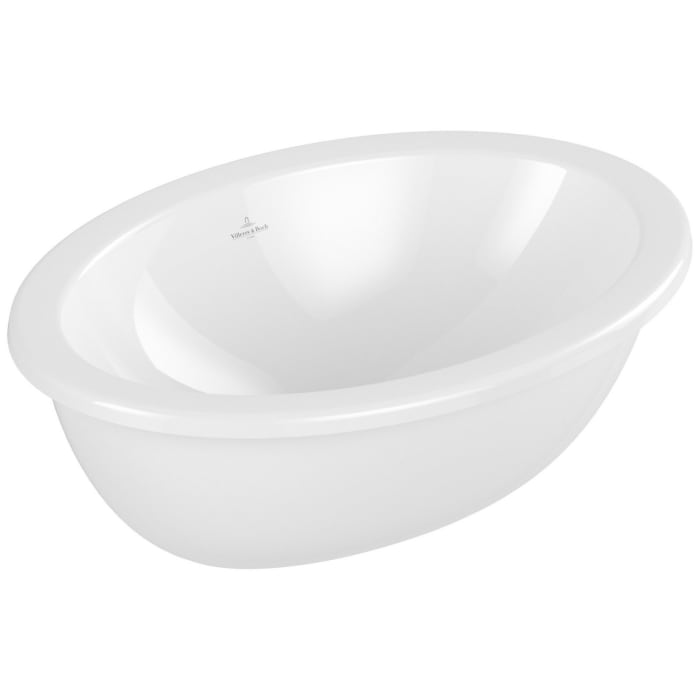 Villeroy & Boch Loop & Friends Einbauwaschbecken oval 57 x 41 cm, ohne Überlauf