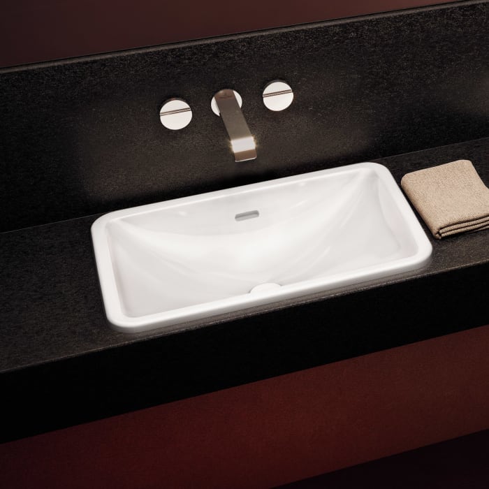 Villeroy & Boch Loop & Friends Einbauwaschbecken rechteckig 51 x 34 cm, mit Überlauf