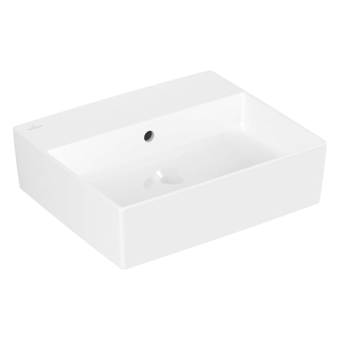 Villeroy & Boch Memento 2.0 Aufsatzwaschtisch 49,8 cm ohne Hahnloch, mit Überlauf