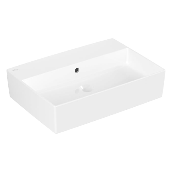 Villeroy & Boch Memento 2.0 Aufsatzwaschtisch 60 cm ohne Hahnloch, mit Überlauf