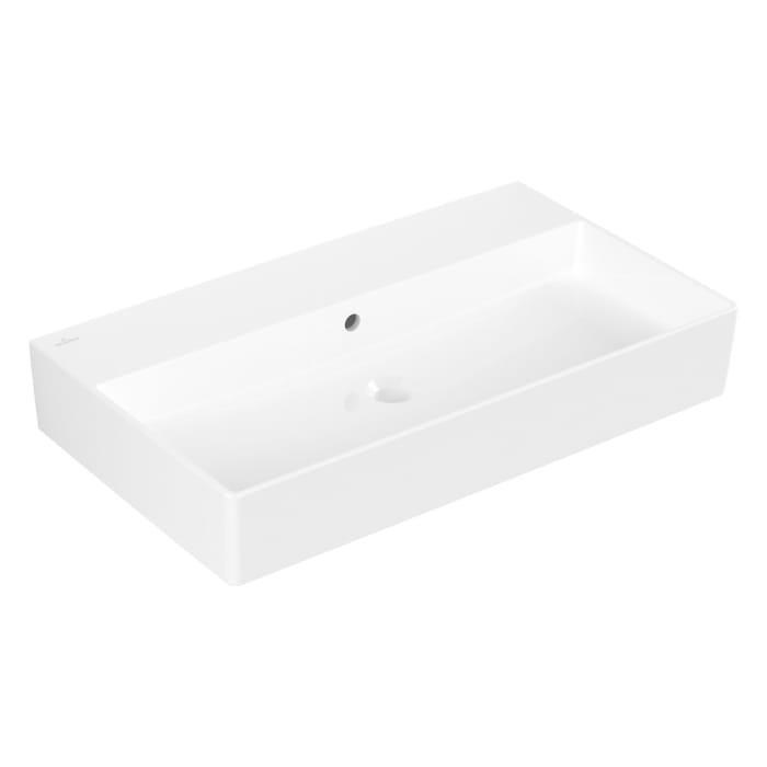 Villeroy & Boch Memento 2.0 Waschtisch 80 cm ohne Hahnloch, mit Überlauf