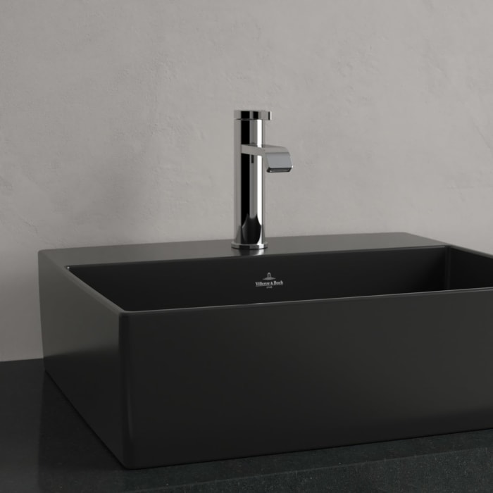 Villeroy & Boch Memento 2.0 Aufsatzwaschtisch 49,8 cm mit Hahnloch, ohne Überlauf