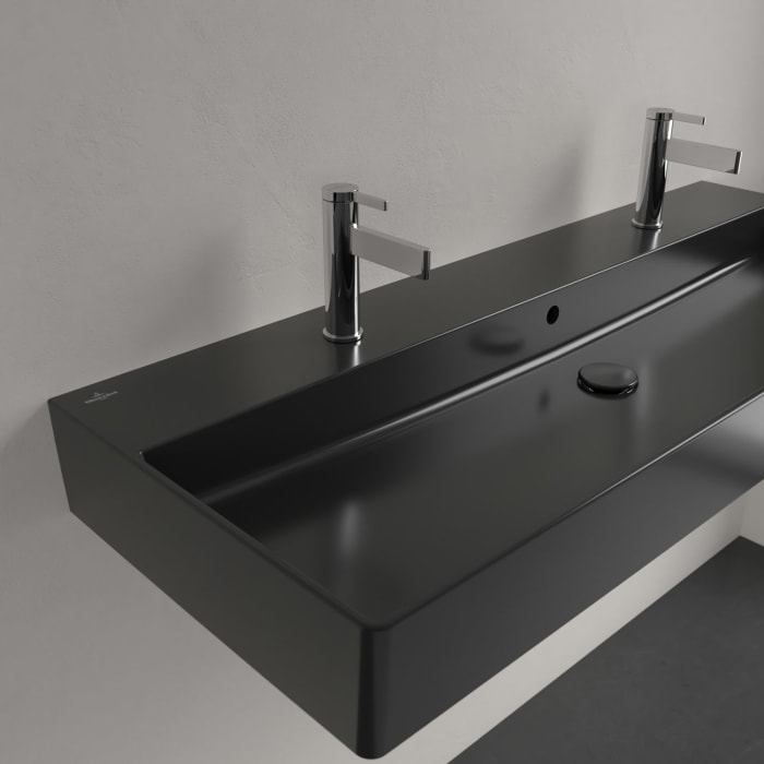 Villeroy & Boch Memento 2.0 Waschtisch 120 cm mit 2 Hahnlöchern, mit Überlauf