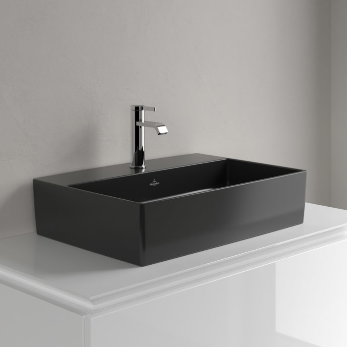 Villeroy & Boch Memento 2.0 Aufsatzwaschtisch 60 cm mit Hahnloch, ohne Überlauf