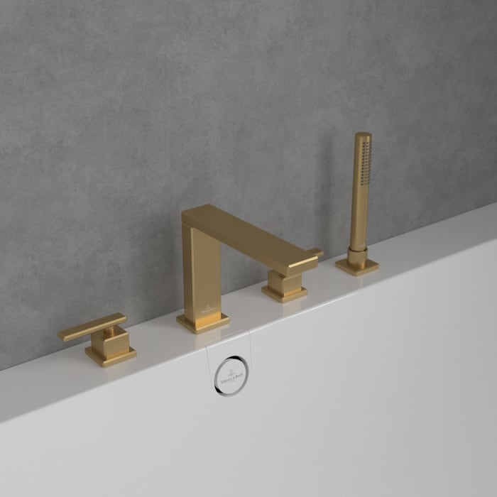 Villeroy & Boch Mettlach Vierloch-Badewannenrandarmatur