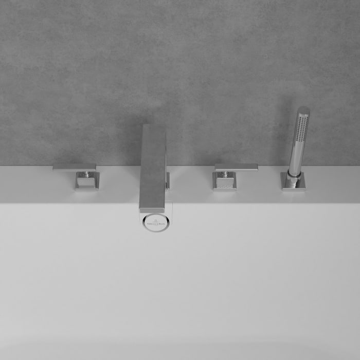 Villeroy & Boch Mettlach Vierloch-Badewannenrandarmatur