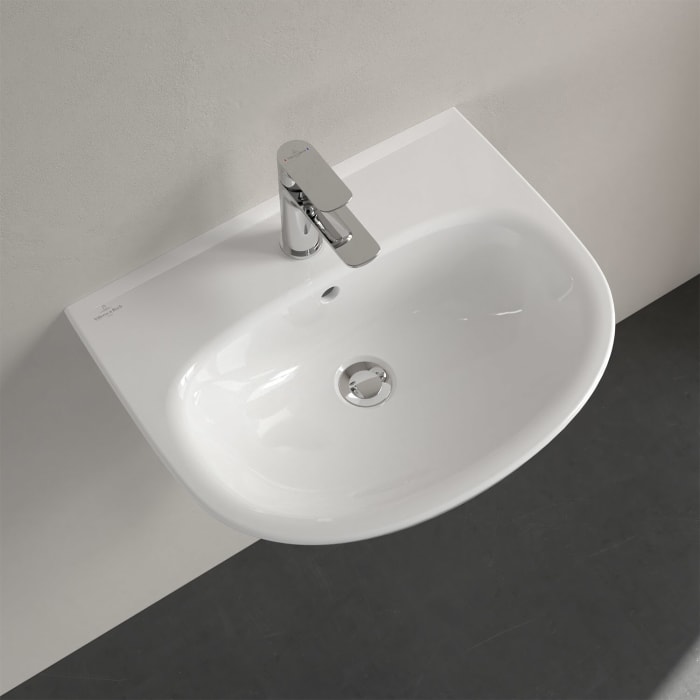 Villeroy & Boch O.novo Waschtisch 55 x 44 cm, mit Überlauf