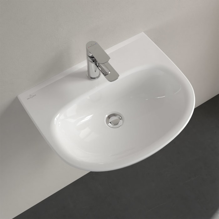 Villeroy & Boch O.novo Waschtisch 55 x 44 cm, ohne Überlauf