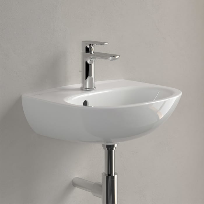 Villeroy & Boch O.novo Handwaschbecken 45 x 36 cm, mit Überlauf