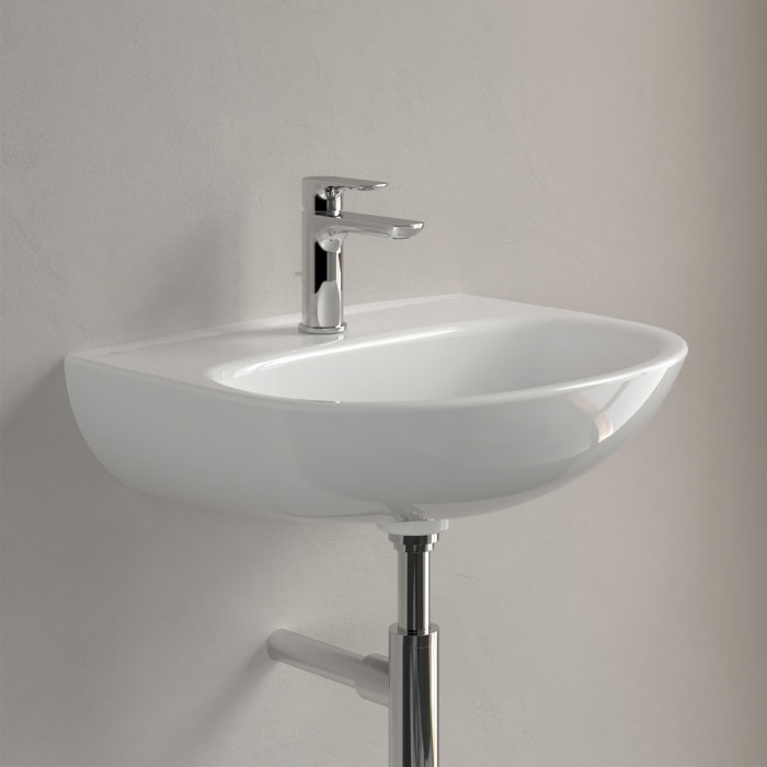 Villeroy & Boch O.novo Waschtisch 55 x 44 cm, ohne Überlauf