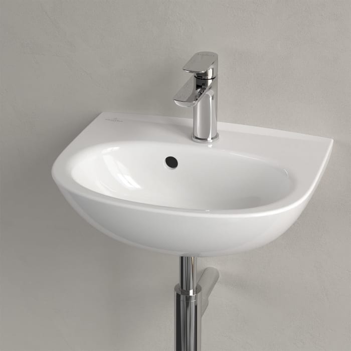 Villeroy & Boch O.novo Handwaschbecken 45 x 36 cm, mit Überlauf