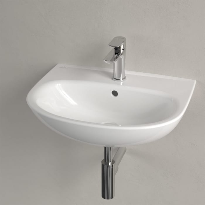 Villeroy & Boch O.novo Waschtisch 55 x 44 cm, mit Überlauf
