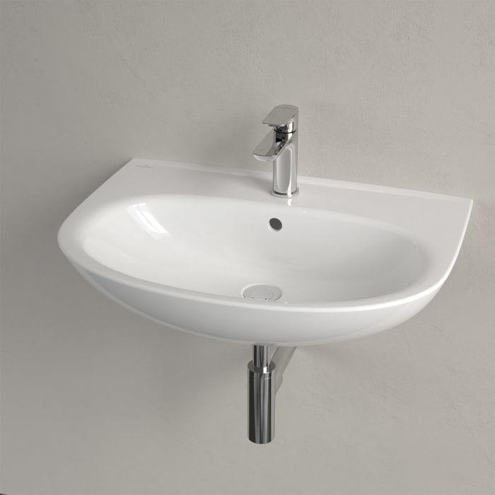 Villeroy & Boch O.novo Waschtisch 65 x 48 cm, mit Überlauf