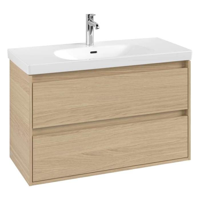 Villeroy & Boch Skyla Waschtischunterschrank 97,2 x 59,6 cm, 2 Auszüge