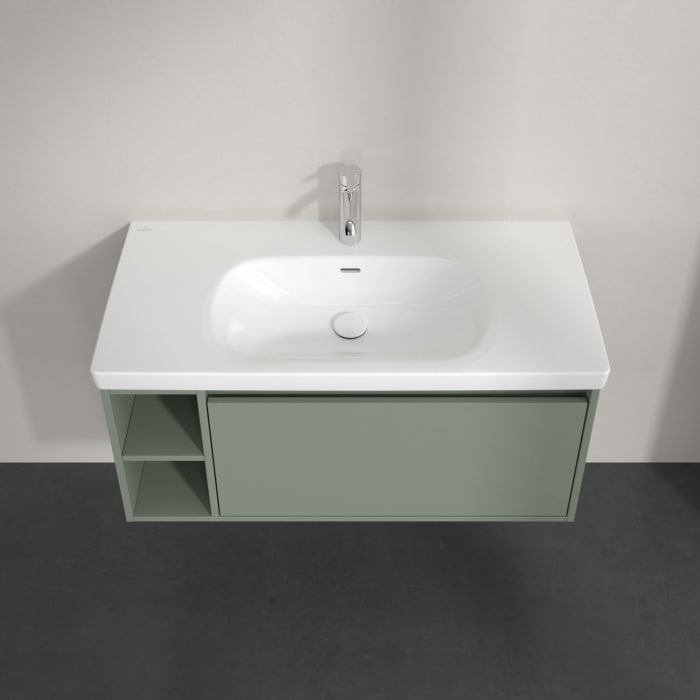 Villeroy & Boch Skyla Waschtischunterschrank 97,2 x 43,6 cm, 1 Auszug, Stauraum links