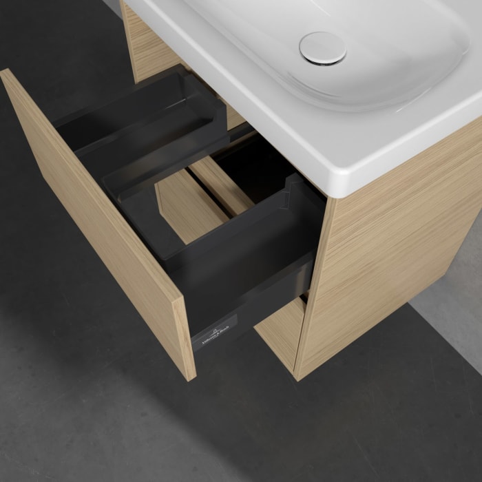 Villeroy & Boch Skyla Waschtischunterschrank 52,2 x 59,6 cm, 2 Auszüge