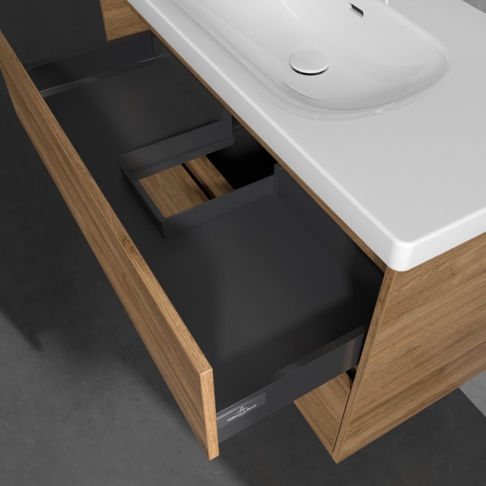 Villeroy & Boch Skyla Waschtischunterschrank 97,2 x 59,6 cm, 2 Auszüge