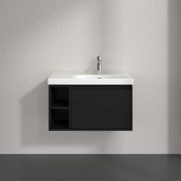 Villeroy & Boch Skyla Waschtischunterschrank 77,2 x 43,6 cm, 1 Auszug, Stauraum links