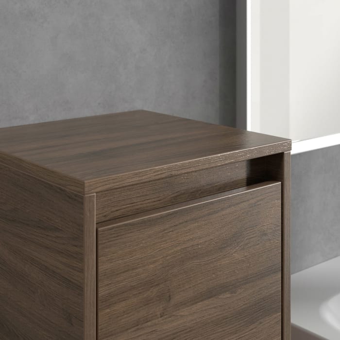 Villeroy & Boch Skyla Seitenschrank 35 x 100 cm, Anschlag links