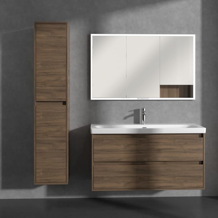 Villeroy & Boch Skyla Hochschrank 35 x 170 cm, Anschlag links