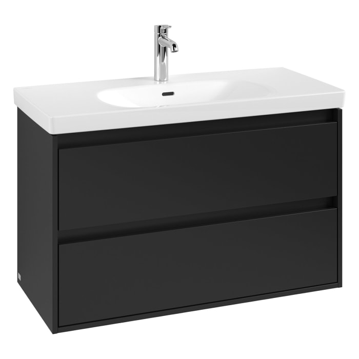 Villeroy & Boch Skyla Waschtisch mit Unterschrank 100 cm, 2 Auszüge