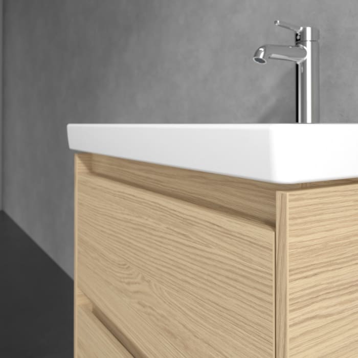 Villeroy & Boch Skyla Waschtisch mit Unterschrank 65 cm, 2 Auszüge