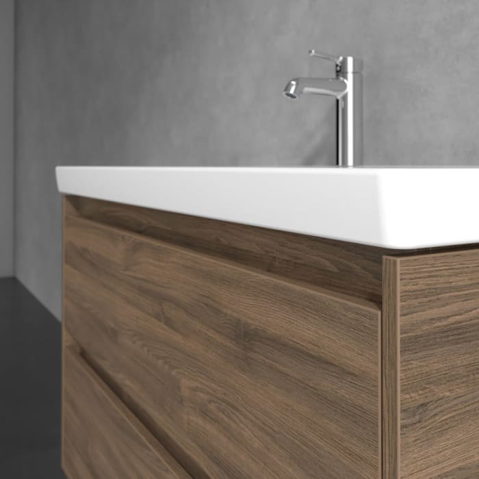 Villeroy & Boch Skyla Waschtisch mit Unterschrank 100 cm, 2 Auszüge