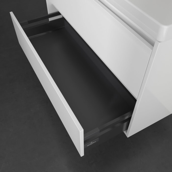 Villeroy & Boch Skyla Waschtisch mit Unterschrank 100 cm, 2 Auszüge