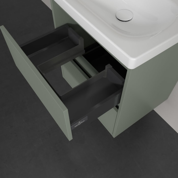 Villeroy & Boch Skyla Waschtisch mit Unterschrank 55 cm, 2 Auszüge