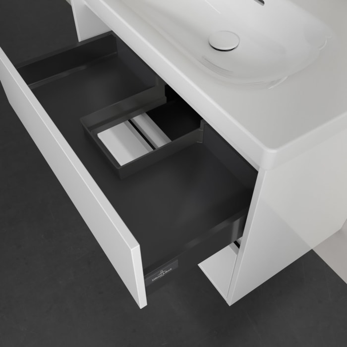 Villeroy & Boch Skyla Waschtisch mit Unterschrank 80 cm, 2 Auszüge
