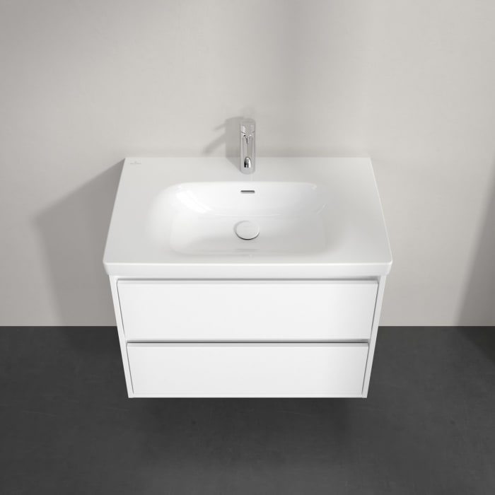Villeroy & Boch Skyla Waschtisch mit Unterschrank 80 cm, 2 Auszüge