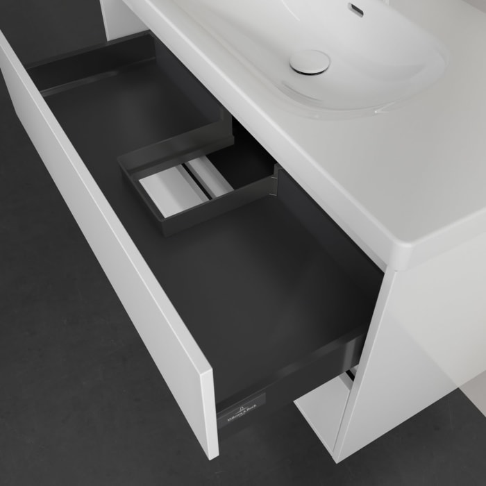 Villeroy & Boch Skyla Waschtisch mit Unterschrank 100 cm, 2 Auszüge