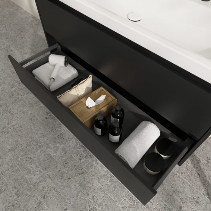 Villeroy & Boch Skyla Doppel-Waschtisch mit Unterschrank 120 cm, 2 Auszüge