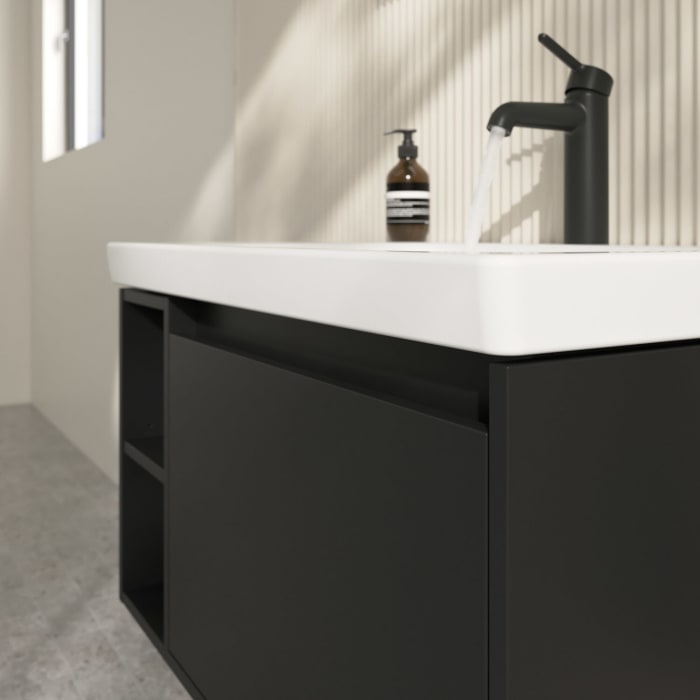 Villeroy & Boch Skyla Waschtischunterschrank 77,2 x 43,6 cm, 1 Auszug, Stauraum links