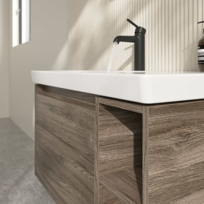 Villeroy & Boch Skyla Waschtischunterschrank 77,2 x 43,6 cm, 1 Auszug, Stauraum rechts