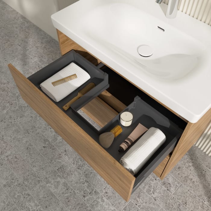 Villeroy & Boch Skyla Waschtischunterschrank 77,2 x 59,6 cm, 2 Auszüge