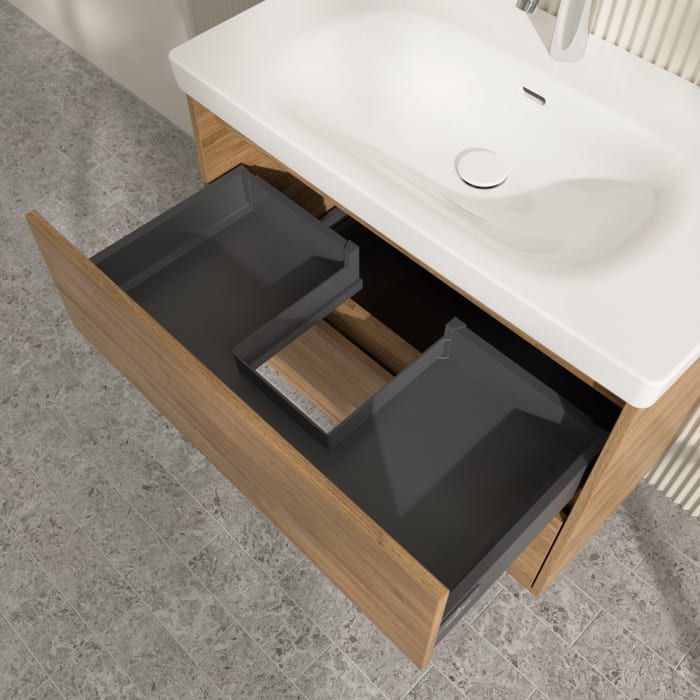 Villeroy & Boch Skyla Waschtischunterschrank 77,2 x 59,6 cm, 2 Auszüge